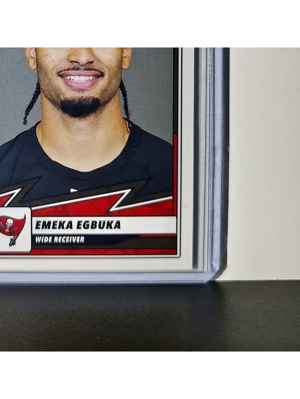Emeka Egbuka Rookie 2025 Panini NFL #78 Sticker Card Tampa Bay Buccaneers
